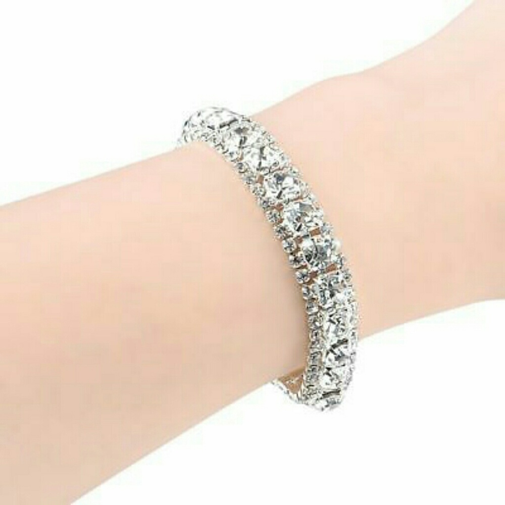 Fashion Crystal Rhinestone Bracelet Bangle